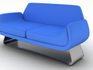 sofa oceano Modèle 3D