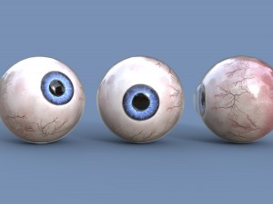 realistic human eye for characters 3Dモデル