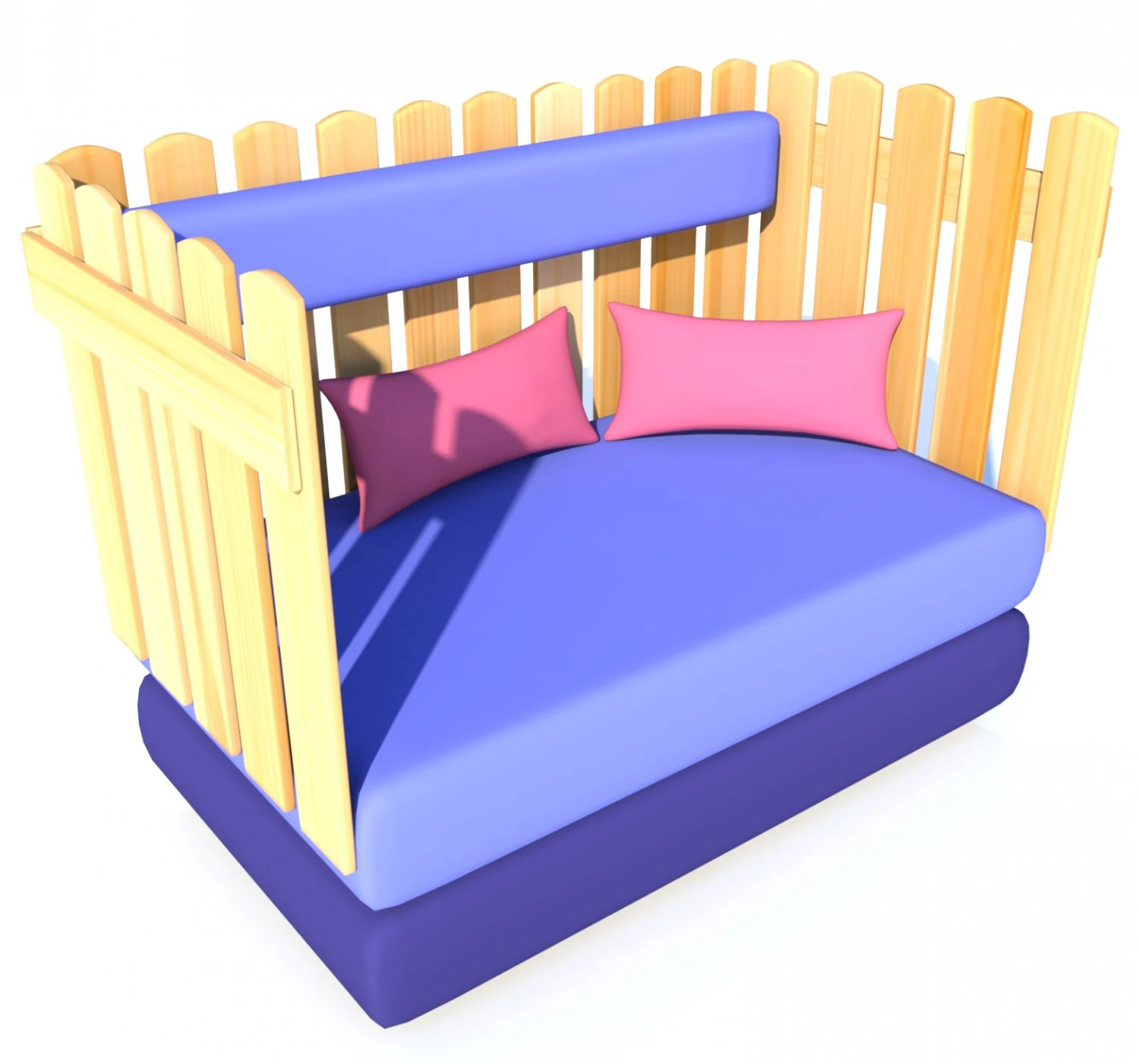 summer seat - chair 3D Model .c4d .max .obj .3ds .fbx .stl .blend