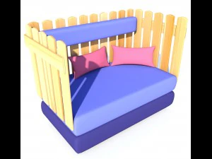 summer seat - chair 3D Model