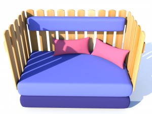 summer seat - chair 3D Модель