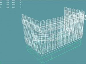 summer seat - chair 3D Модель
