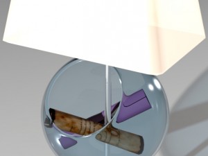 secrets lamp Model 3D
