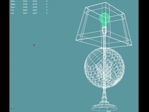 secrets lamp Model 3D