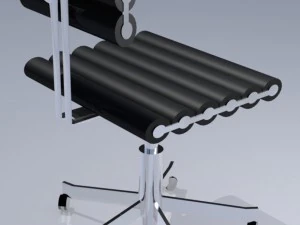 музыкальный стул - офисный стул 3D Модель