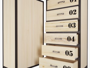 wardrobe docs 3D Model