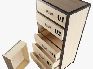 wardrobe docs 3D Model
