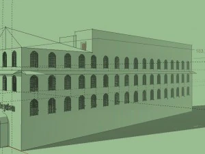 prison 3D Model