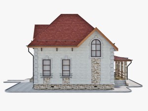 house brick1 3D Model