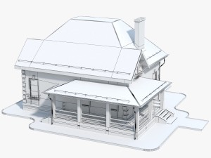 house brick1 3D Model