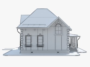house brick1 3D Model
