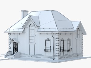 house brick1 3D Model