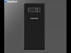 samsung galaxy note 8 3D Model