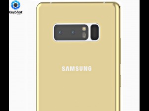 samsung galaxy note 8 3D Model