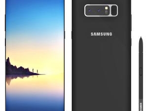 samsung galaxy note 8 3D Model