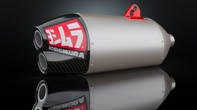 exhaust motorcycle yoshimura rs-4d Modèle 3D .c4d .max .obj .3ds .fbx .stl .blend 