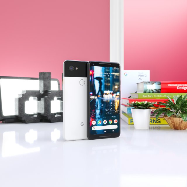 google pixel 2 xl 3D 모델 .c4d .max .obj .3ds .fbx .stl .blend 