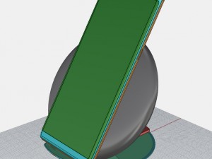 fast wireless charger samsung ep-pg950 Modelo 3D