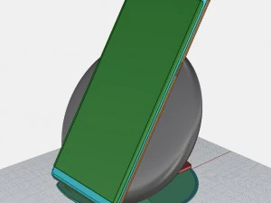 fast wireless charger samsung ep-pg950 3D Model