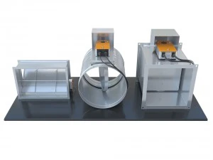 amortecedores de ar para ventila&ccedil;&atilde;o - 1 Modelo 3D