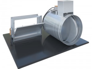 air dampers for ventilation - 1 3D Model