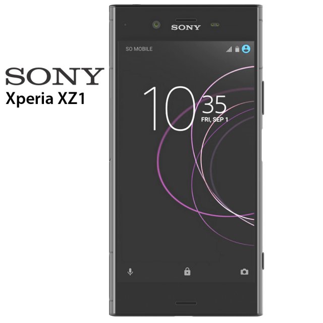 sony xperia xz1 3D Model .c4d .max .obj .3ds .fbx .stl .blend 