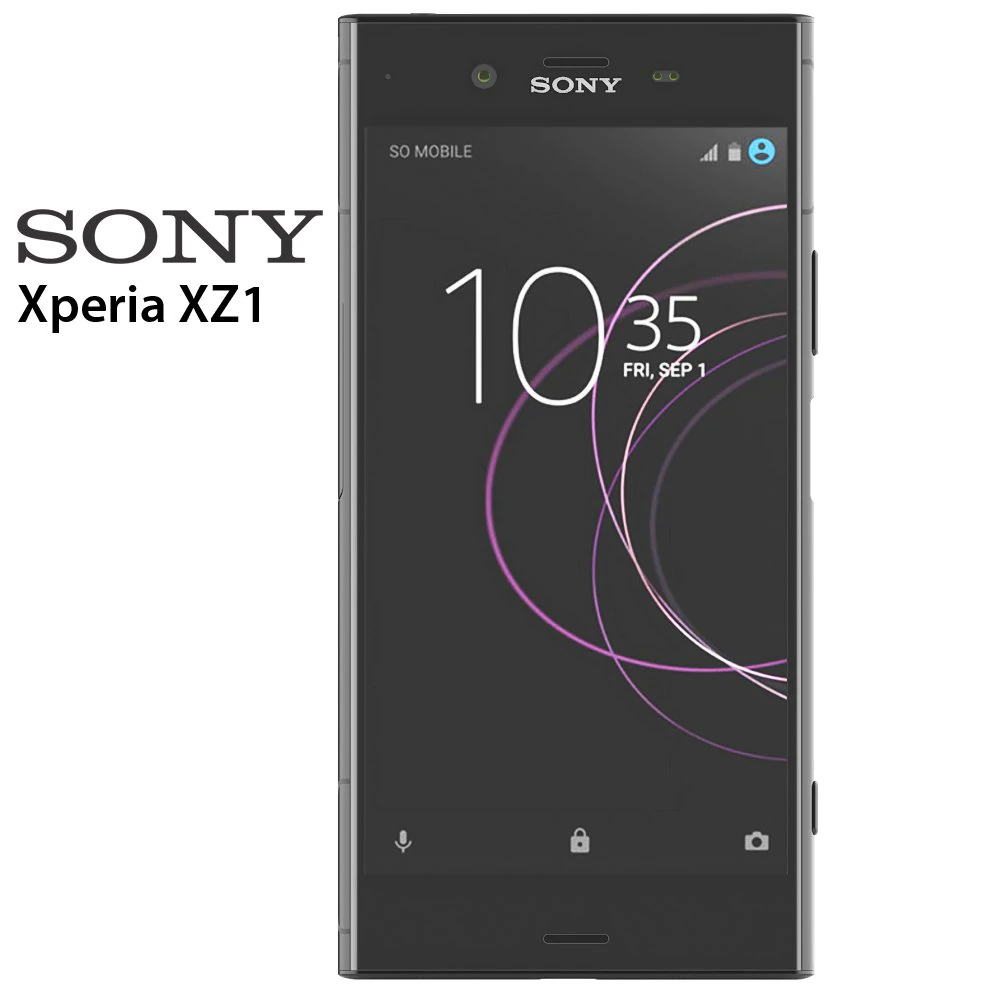 sony xperia xz1 3D Model .c4d .max .obj .3ds .fbx .stl .blend 