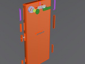 sony xperia xz1 3D Model
