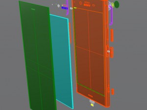 sony xperia xz1 3D Model