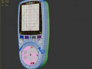 电压表隐藏 3D 模型