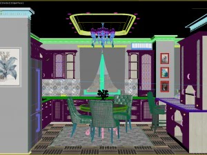 internet kitchen - leli 3D Model