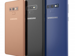 samsung galaxy note 9 3D मॉडल