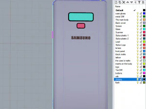 samsung galaxy note 9 3D Model