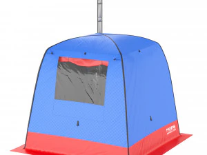 camping tent - bathhouse 3D Model