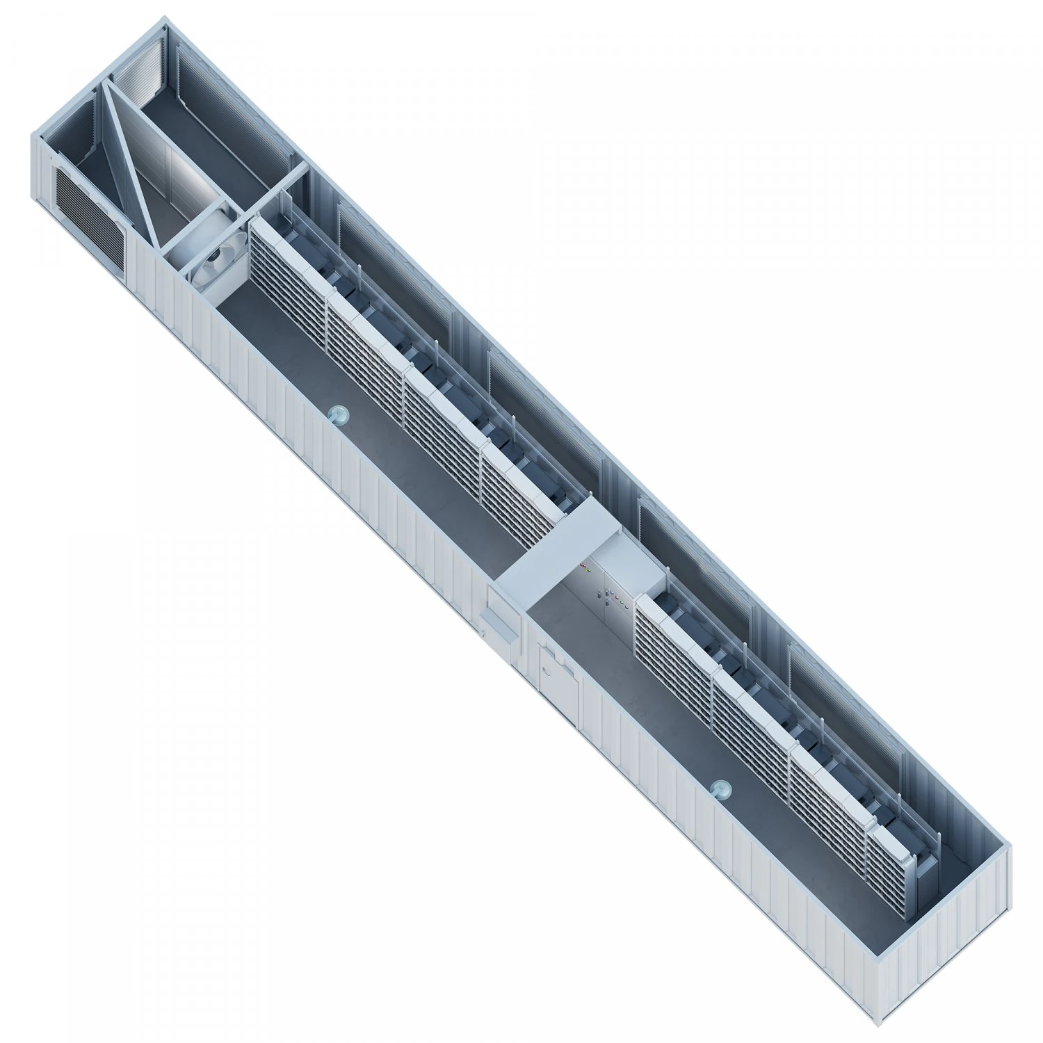 container for mining - 1 3D Model .c4d .max .obj .3ds .fbx .stl .blend 