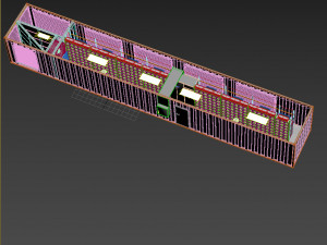 container for mining - 1 Modèle 3D