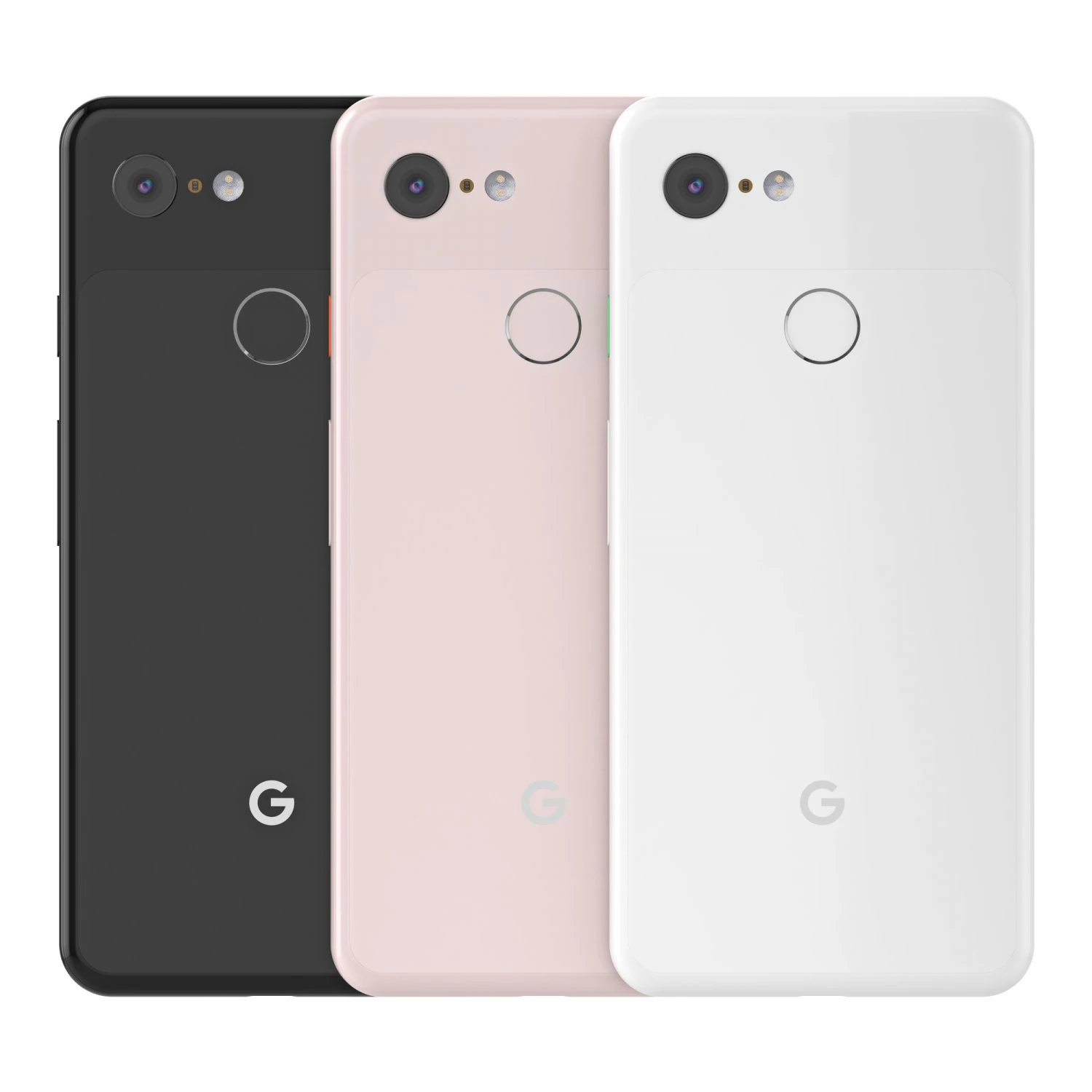 google pixel 3 all color 3D Model .c4d .max .obj .3ds .fbx .stl .blend 