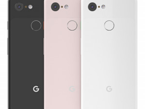 google pixel 3 all color Modèle 3D