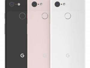 google pixel 3 весь колір 3D Модель