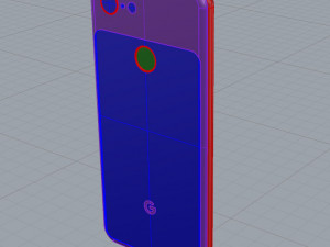 google pixel 3 all color 3D 模型