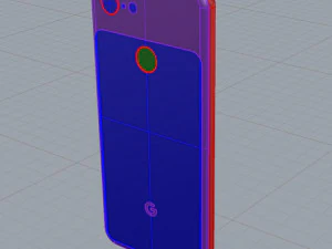 google pixel 3 all color 3D Model