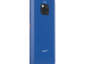 huawei mate 20 pro all color 3Dモデル