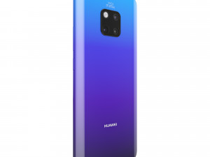huawei mate 20 pro all color 3Dモデル