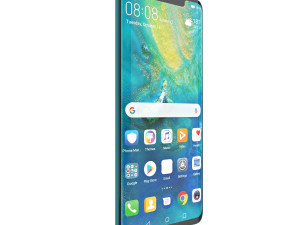 huawei mate 20 pro all color 3Dモデル