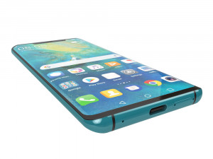 huawei mate 20 pro all color 3Dモデル