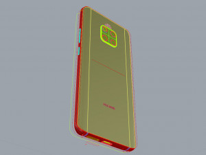 huawei mate 20 pro all color 3Dモデル