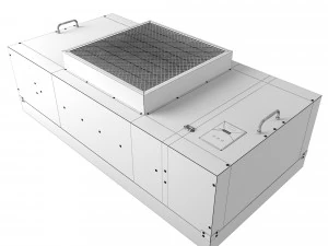 the filtration module 3D Model