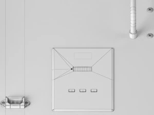 the filtration module 3D Model
