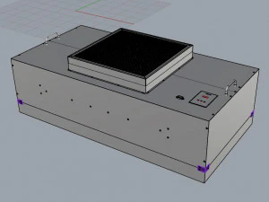 the filtration module 3D Model