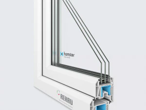 window profile - rehau blitz new - rehau grazio 3D Model